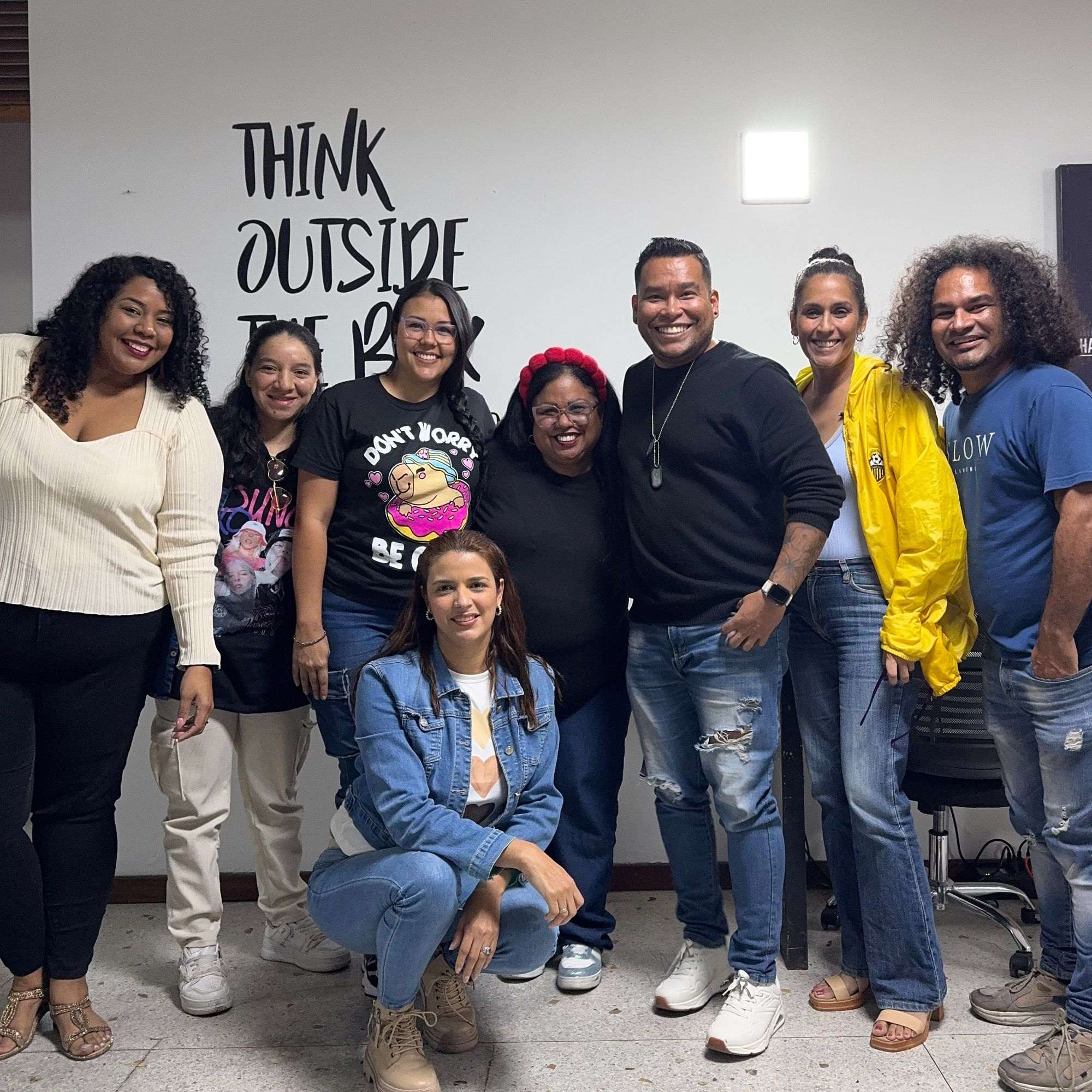 Juan Balza en taller Think Outside The Box